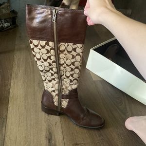 Coach boots sz 11